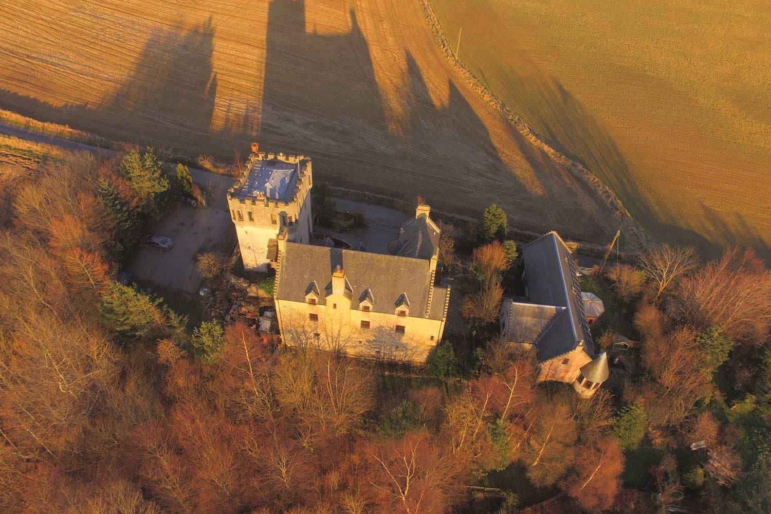 The Manor At Plane Castle Villa Фолкърк Екстериор снимка